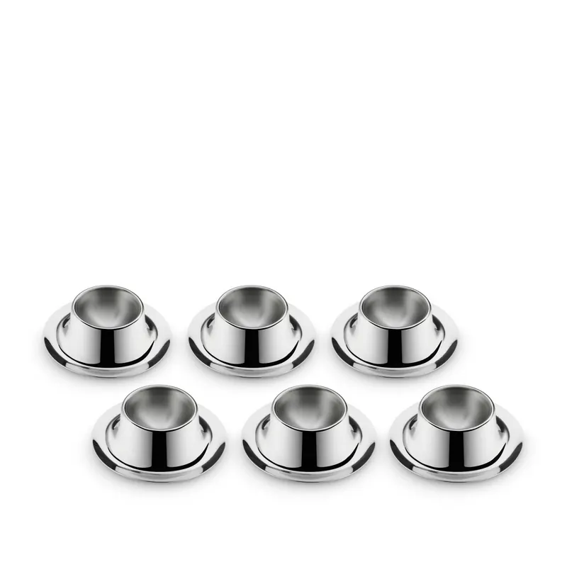 WMF Cromargan aktuell Eierbecher-Set 6 Stück edelstahl