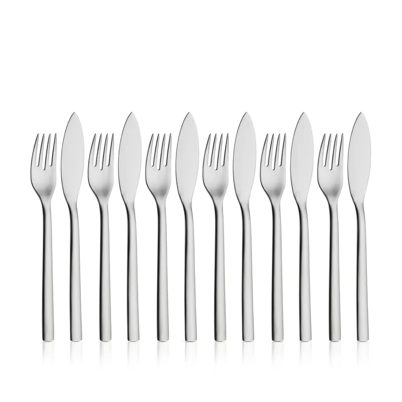 WMF Fischbesteck-Set 12-teilig Nuova edelstahl