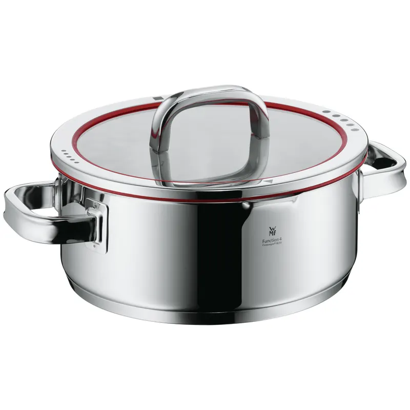 WMF Function 4 Bratentopf mit Deckel, 24 cm 8910000100 4000530605832