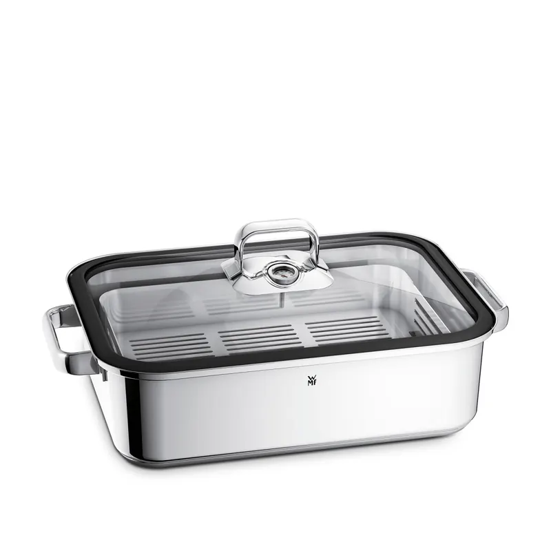 WMF Vitalis Aroma Dampfgarer mit Silikondichtung edelstahl