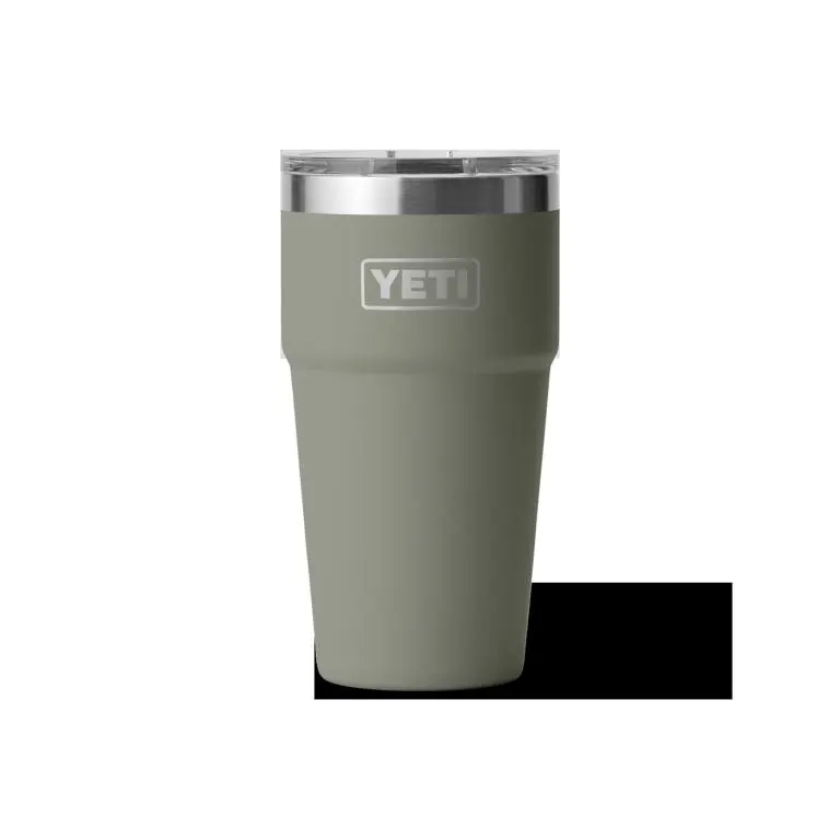 YETI Rambler 20 oz Stapelbarer Becher MS (591 ml) Pampa Green