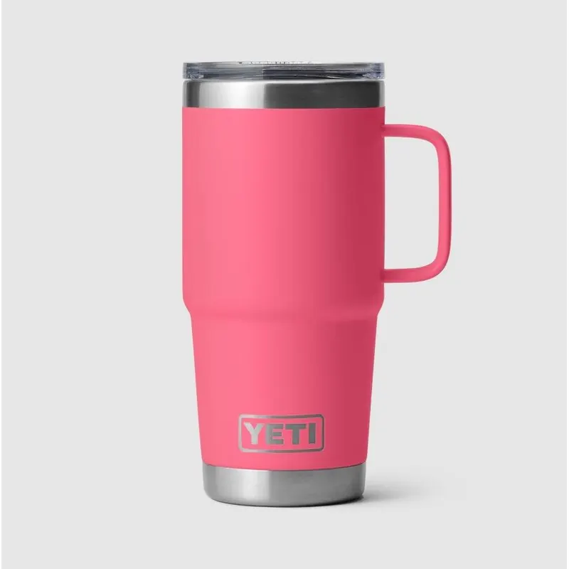 YETI Rambler 20 oz Travel Mug Tropical Pink (591 ml)