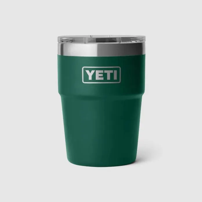 YETI Rambler Stackable Cup MS 16 oz (473ml) Black Forest Green